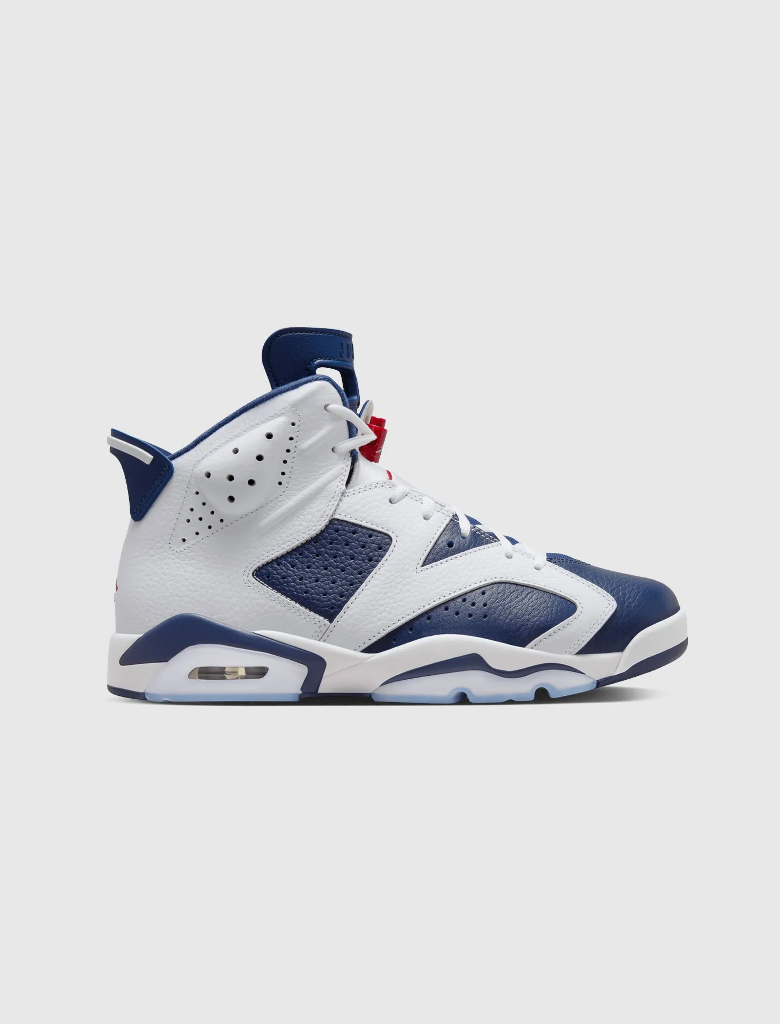 AIR JORDAN 6 RETRO "WHITE/VARSITY RED/MIDNIGHT NAVY"