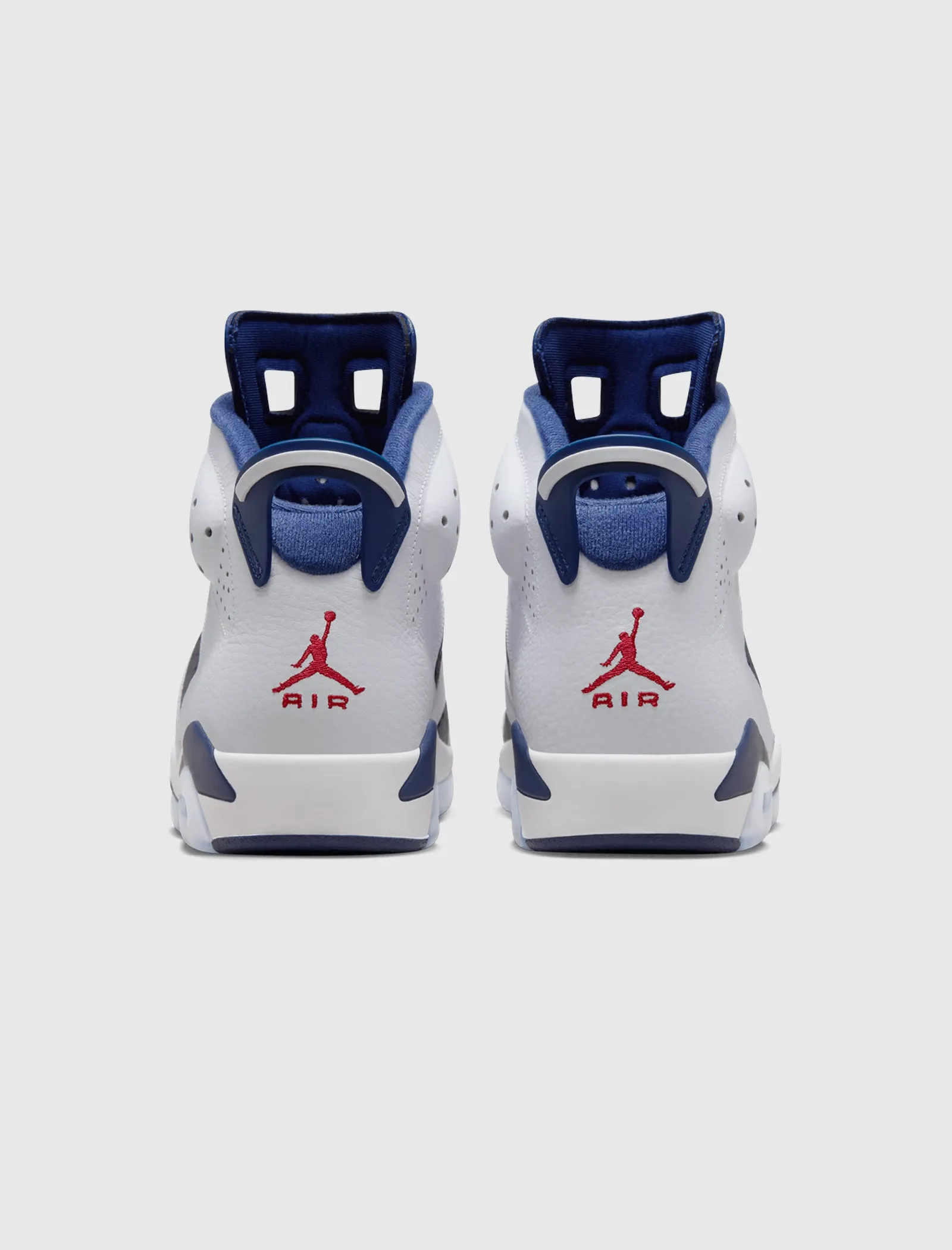 AIR JORDAN 6 RETRO "WHITE/VARSITY RED/MIDNIGHT NAVY"