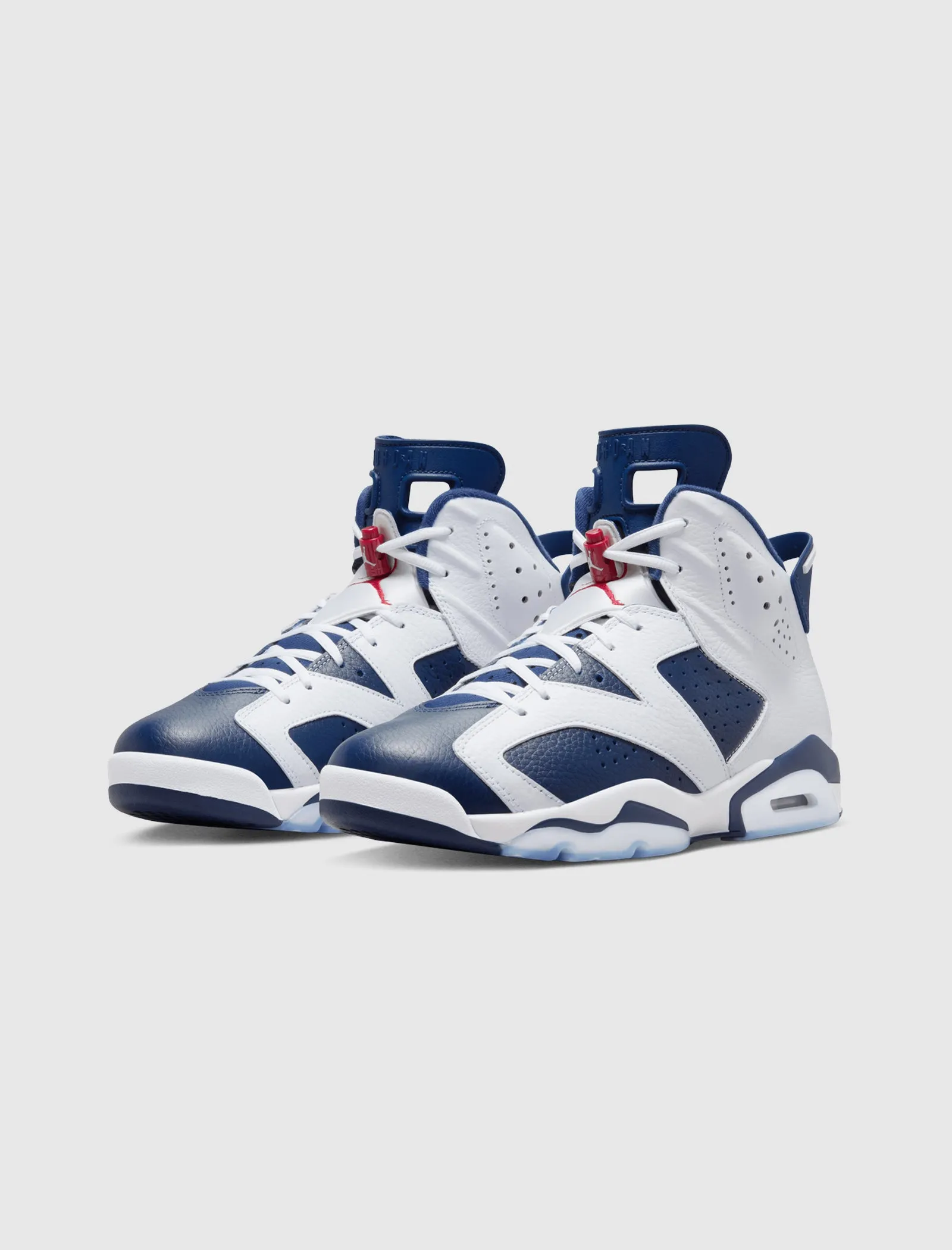 AIR JORDAN 6 RETRO "WHITE/VARSITY RED/MIDNIGHT NAVY"