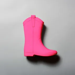 all weather cowboy boots | atomic pink