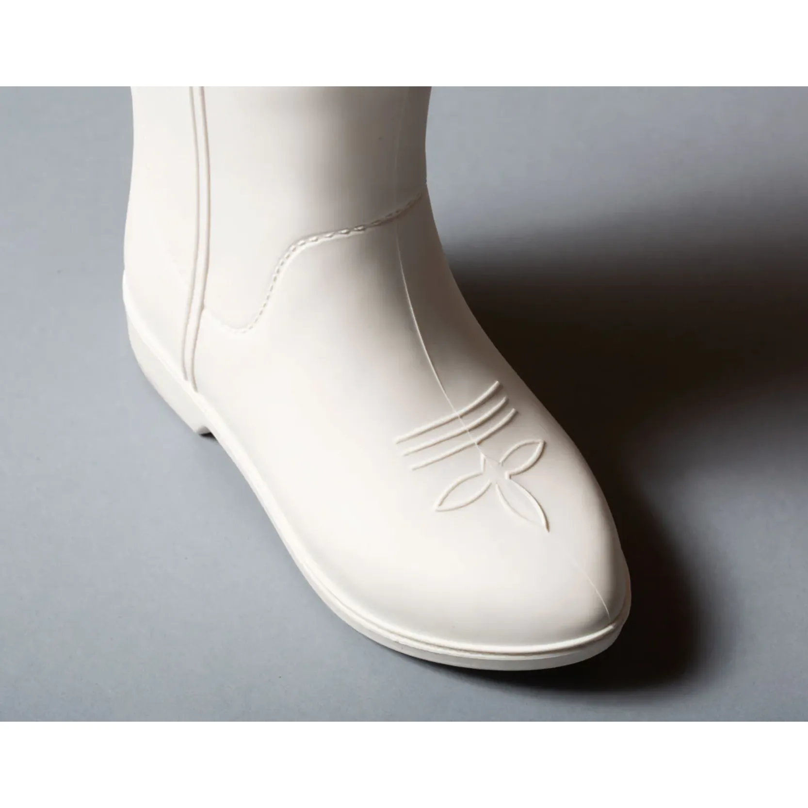 all weather cowboy boots | bone white