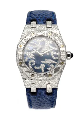 Audemars Piguet Royal Oak Oak Leaves 67607BC Diamonds Set Ladies Watch