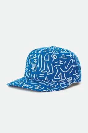 B-Shield III Cap - Royal/White