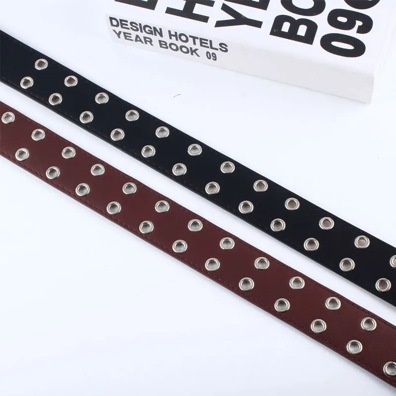 BLA Punk Pu Leather Belt