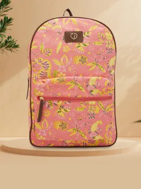 Caprese Hazel Laptop Backpack Large Coral