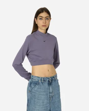 Crewneck Cropped French Terry Top Daybreak