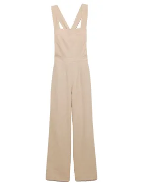 Cross Back Wide Leg Jumpsuit