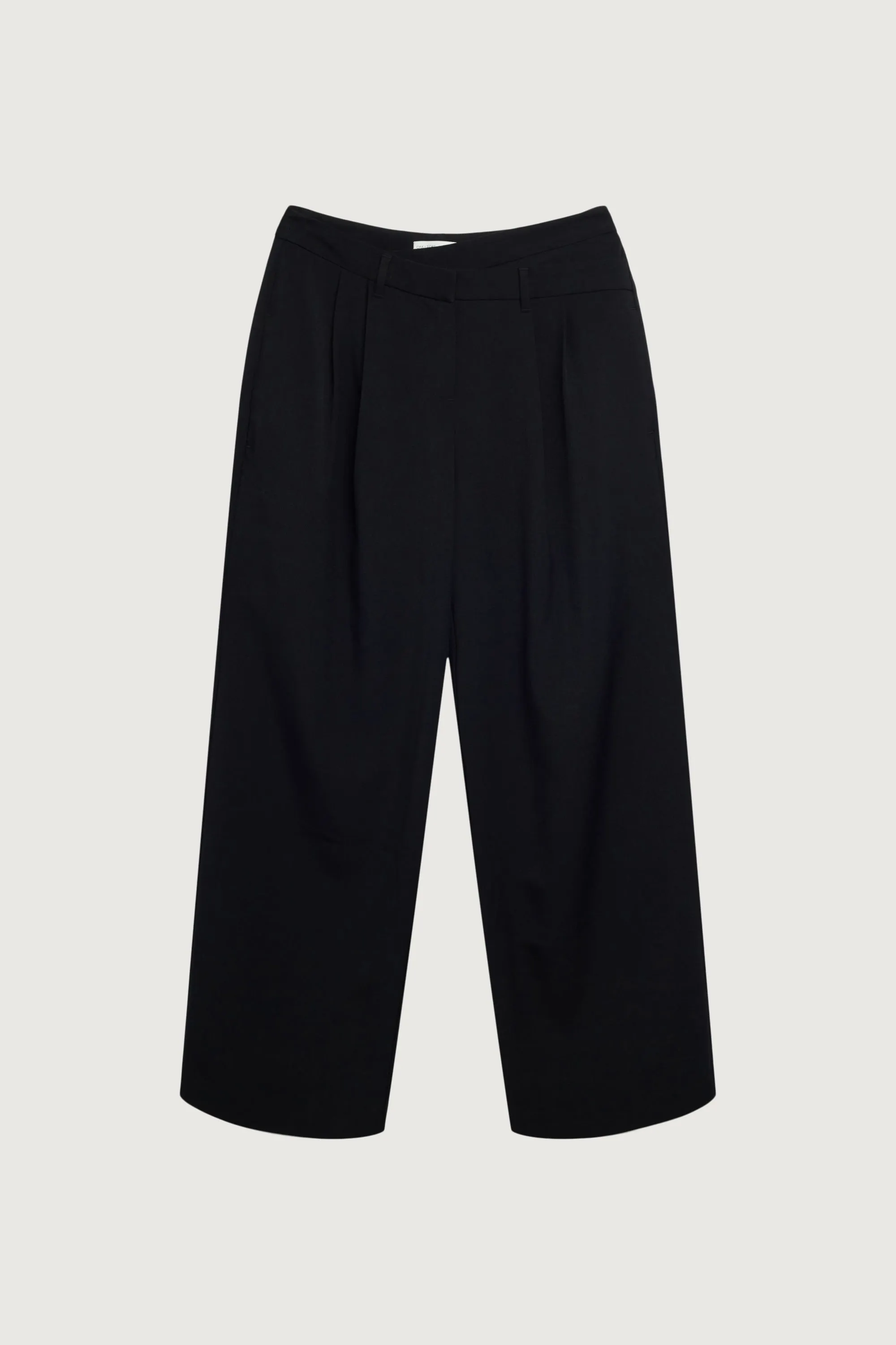 CROSSOVER WAIST WIDE LEG PANT