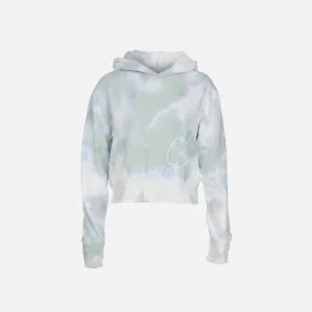 Dannijo Tie Dye Cropped Hoodie - Jade