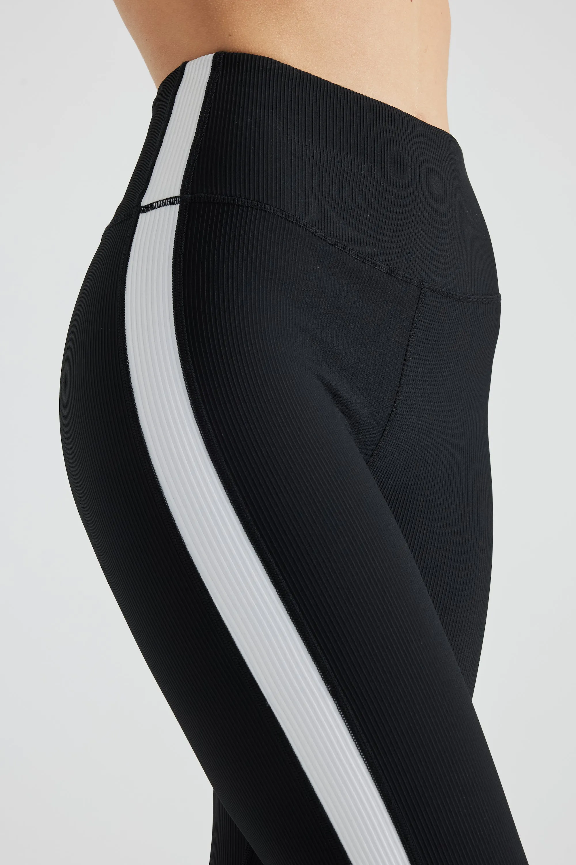 ELECTRIC RIB COLOR BLOCK LEGGING