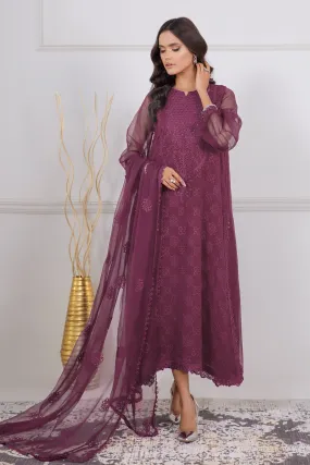 EMBROIDERED SCHIFFLI CHIFFON UF-337