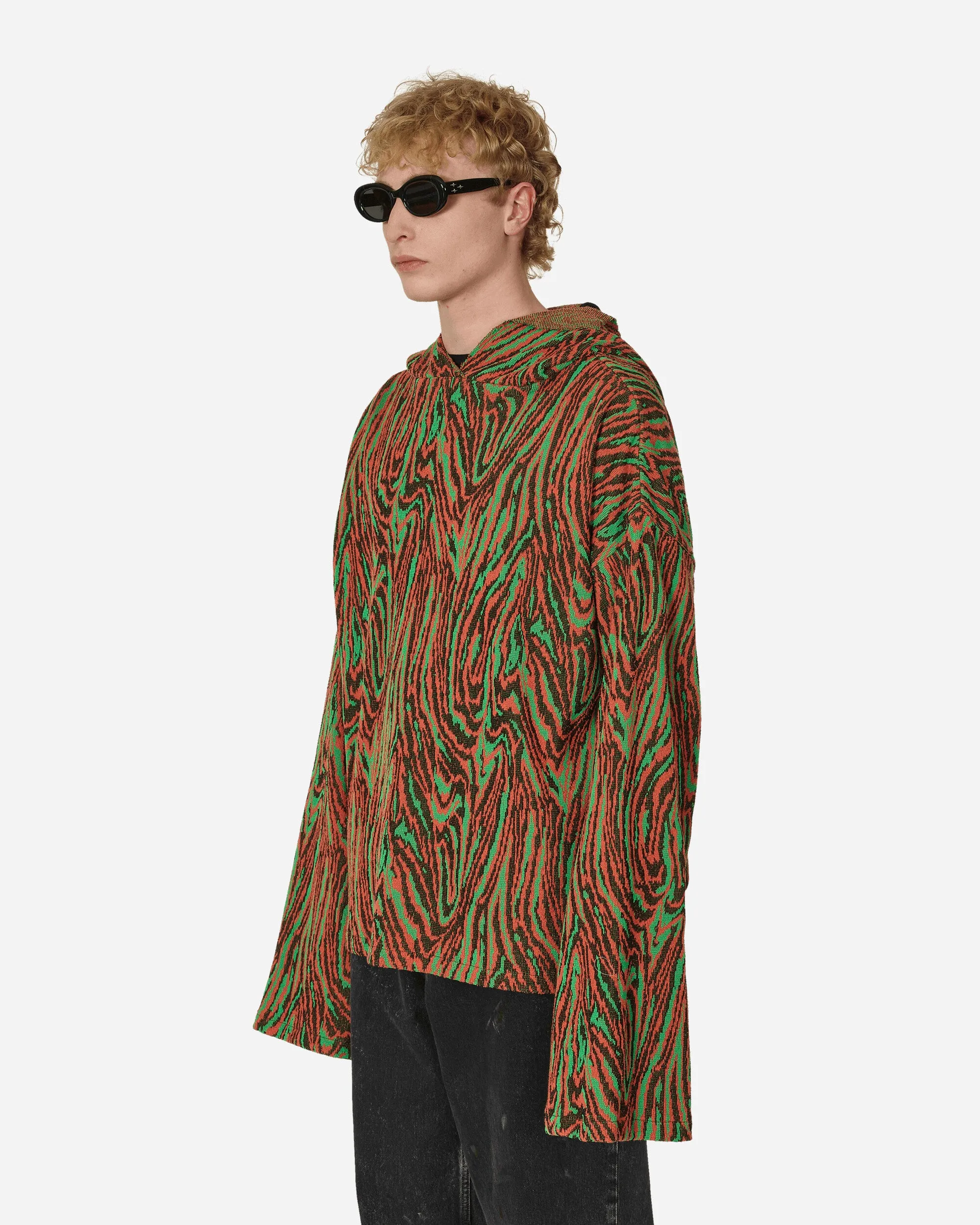 Flow Jacquard Monster Hoodie Multicolor