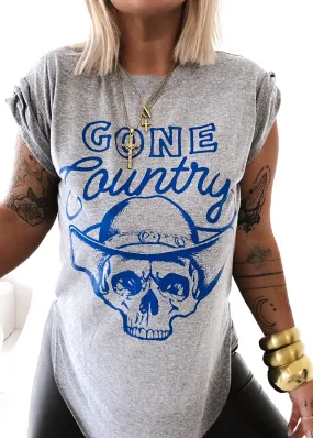 GONE COUNTRY SIDE SLIT TEE