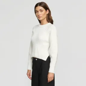 Iona Organic Cotton Cropped Sweater