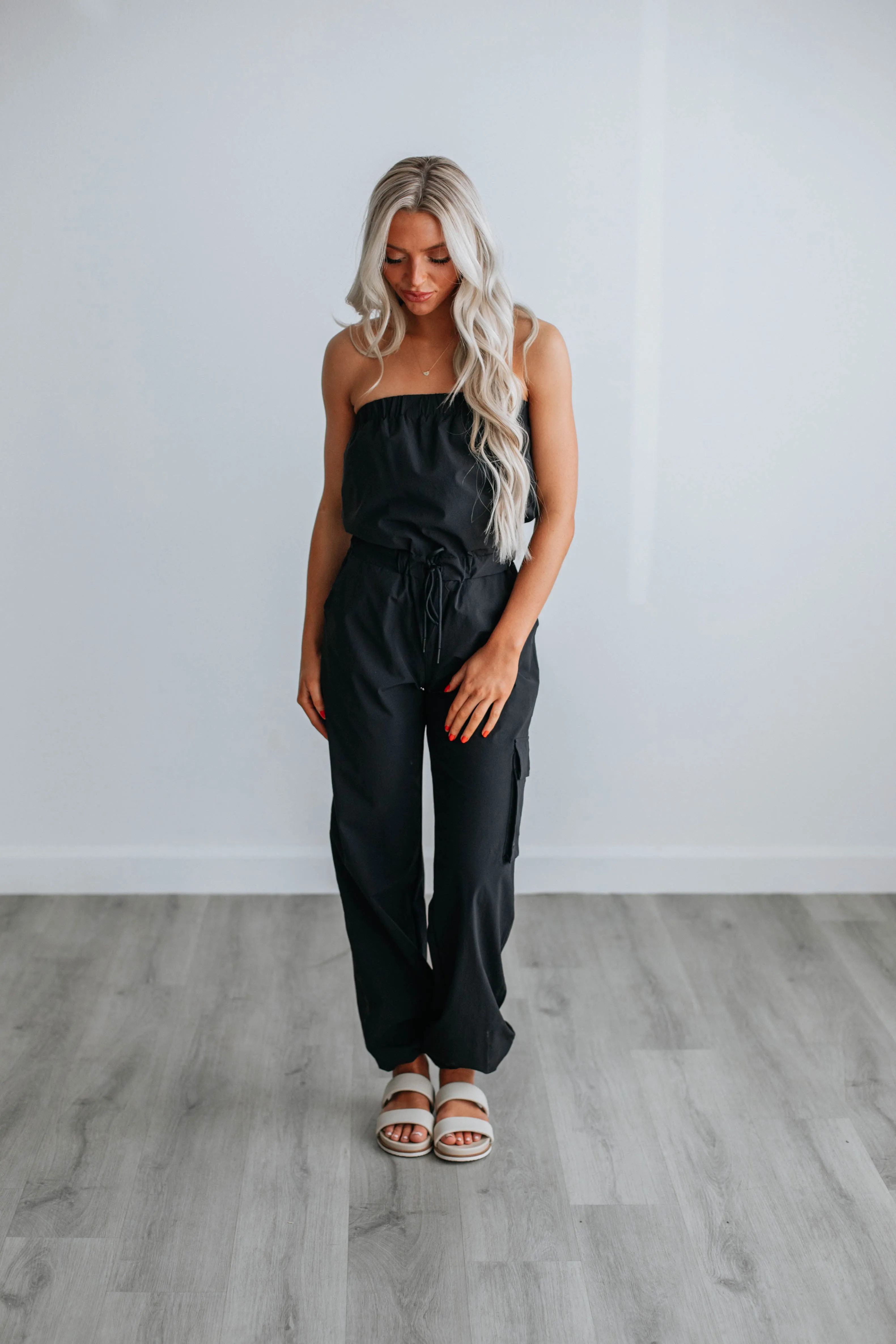 Kamari Active Jumpsuit - Black