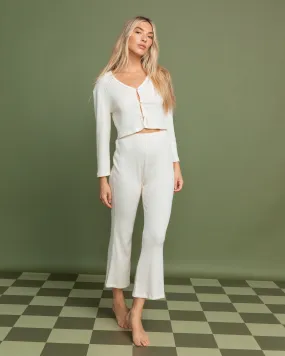 Lana Pant - White Cap