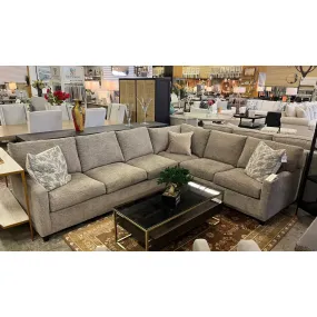 Lee Industries Quest Fog 2-Pc Sectional Sofa