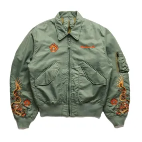 Maharishi Dragon CWU-45 Flight Jacket Sage