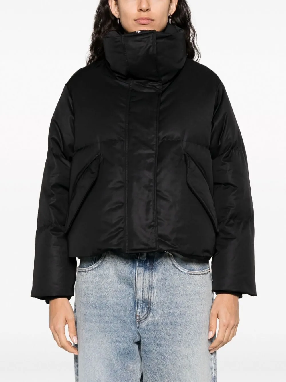 MAISON MARGIELA'S SIGNATURENUMBERS-MOTIF PADDED JACKET