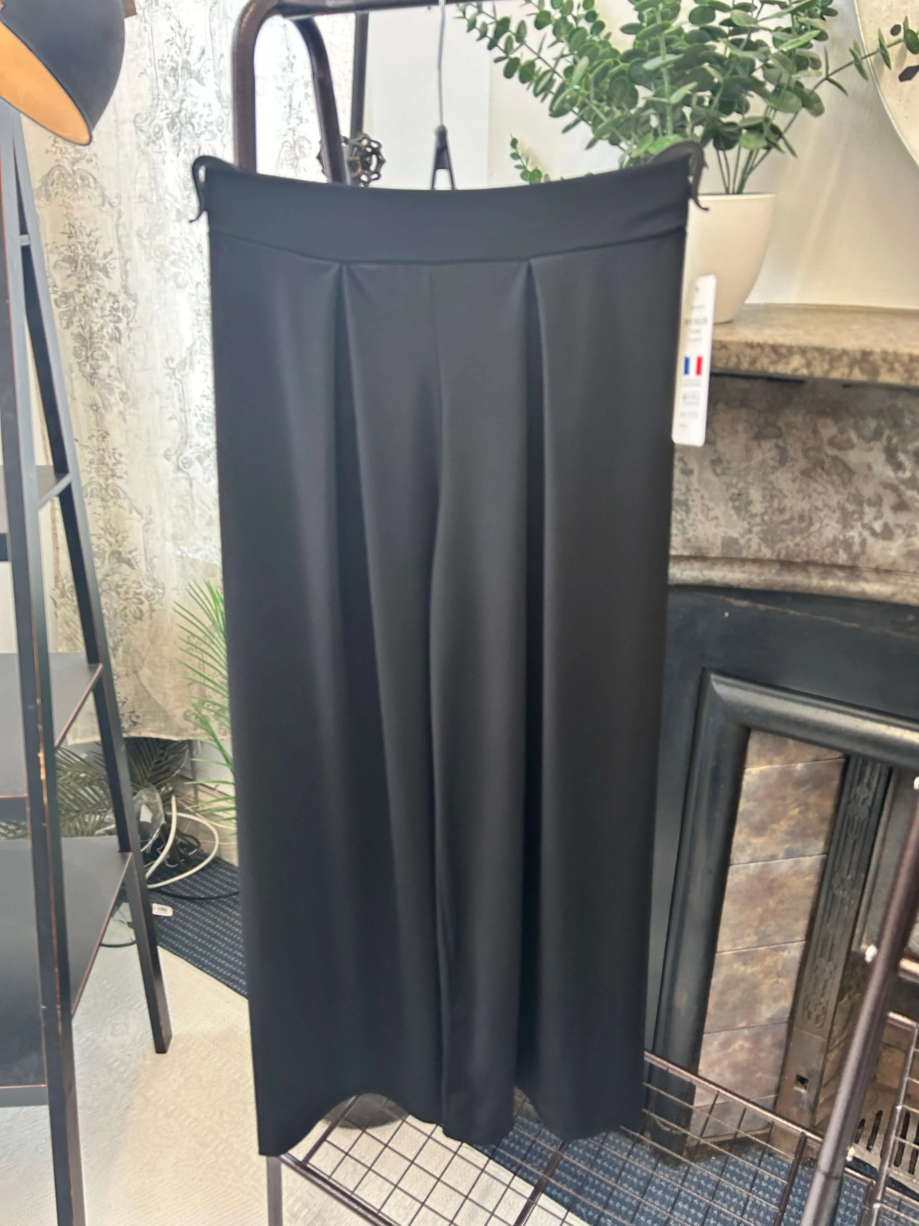 Michelle Elegant Darted Wide Leg Trouser