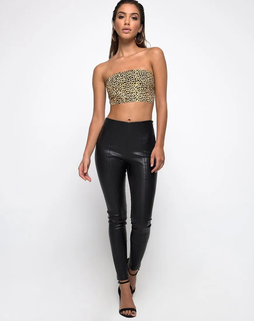 Nolia Tube Top in Rar Leopard