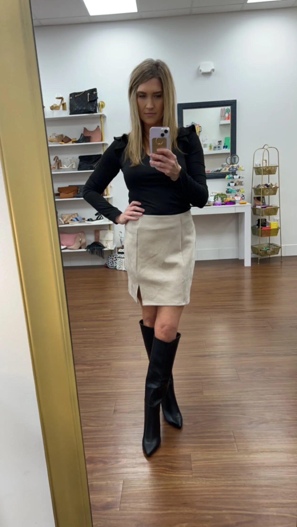 Persuede Me Skirt