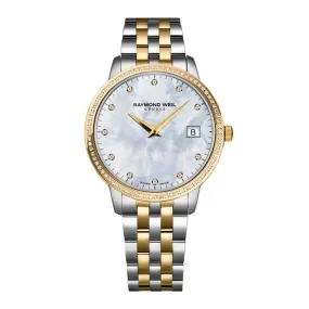 Raymond Weil Toccata Ladies Two-Tone Diamond Watch 5388-SPS-97081