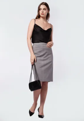 Slim Fit Pencil Skirt