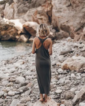 The Dark Faded Twisted Tank Dress