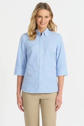 W47Q – Ladies Miller 3/4 Sleeve Shirt